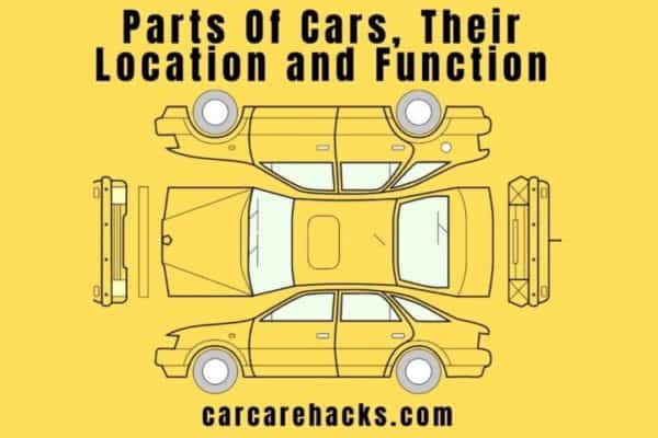 Parts Of Cars, Their Location and Function: COMPLETE GUIDE